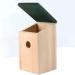 2 x WOODEN WOOD NESTING NEST BOXES BIRD HOUSE SMALL BIRDS BLUE TIT ROBIN SPARROW - Buy Online on GoSupps.com