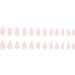 SINLOV Long Almond Fake Nails Pink Nude French False Nail Press on Nails Glossy Full Cover False Nails for Women and Girls - Buy Online on GoSupps.com