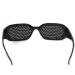 Pinhole Glasses for Eye Training | Black Mesh Glasses with Foldable Temples - Relaxation & Vision Improvement - Buy Online on GoSupps.com
