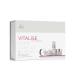 HL Holy Land Cosmetics Vitalise Anti Aging Home Kit - Intense Serum Moisturizing Day cream and Moisturizer Night Cream all with Hyaluronic Acid Special Hydration Treatment