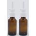 30ml Amber Glass Nasal Sprayer for Intranasal Insulin, Colloidal Silver, and Saline Solutions - Snoot! Brand - Refillable & Reusable - Buy Online on GoSupps.com