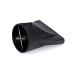 DNHCLL Pack of 2 Black Plastic Hair Dryer Diffuser Nozzle Set - Wide Design Blow Dryer Nozzle Replacement for Hairdressing Salon Styling - Buy Online on GoSupps.com