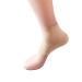 1 pair of breathable & moisturizing gel heel socks silicone-gel spa bandages heel spur pads moisturizing compression socks foot care feet support dry cracked skin medium