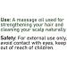 Scalp Massage Oil Natural & Organic Rosemary & Blackseed Oil (2 Fl oz) | Premium Quality | Ethically Sourced in Canada | Vitomasense - Buy Online on GoSupps.com