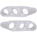 2 Pack Silicone Toe Separators - Bunion Protection & Hallux Valgus Correction for Comfortable Feet - Buy Online on GoSupps.com