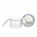 ConStore 3pcs Round Shape Bottom Filling Stick Deodorant Container Empty Reusable Deodorant Bottles Clear Twist Up Stick Tube (50ml) - Buy Online on GoSupps.com
