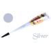Buy 3x Golecha SILVER Glitter Cones for Body Decoration - 75g | International Shipping Available - Buy Online on GoSupps.com