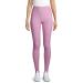Cuddl Duds ClimateRight Women's Stretch Fleece Long Underwear High Waisted Thermal Leggings (Rose Heather) Large