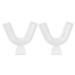 Kexpery Mouth Guard Teeth Whitening Trays Retainers Silicone Braces Set Oral Hygiene Care (2)