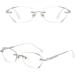 Shop Spayim Glassesify Women's Diamond-Edged Anti-Blue Light Bifocal Reading Glasses - Ultra-Light Portable Gold Finish - Buy Online on GoSupps.com