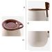 WALFREW Spice jars set of matte ceramic seasoning jar 2 pack suitable for home decoration and storing various spices in the kitchen. Size: 10.5 cm x 10 cm. - Buy Online on GoSupps.com