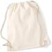 Web-Textilien24 Gym Bag Cotton Backpack - 10-Pack Natural Fabric Bags 36x46cm - Ideal for Travel & Sports - Buy Online on GoSupps.com