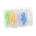 Ear Plugs Soundproof earplugs Anti-Noise Students snoring Sleep Sleeping Dormitory Anti-Noisy (M-Five-Color Random) Ear Plugs