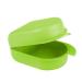 wellsamed KFO splint box Green Line green 100% recycled for storing braces or dental splints