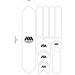 All Mountain Style AMS High Impact Frame Guard | Protect Your Bike from Scratches and Dings | Black/Silver - Buy Online on GoSupps.com