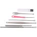 Spkaodngo 7Pcs/ Earwax Remover Stainless Steel Earwax Scraper Earwax Cleaning Earwax Spoon Care Earwax Cleaning Tool - Buy Online on GoSupps.com