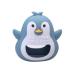 Stork Soothers Anti-Drop Penguin Teething Toys for Babies 6 M+ Easy to Hold Food Grade Silicone BPA Free Soothes Babies Sore Gums Helps Build Motor Skills Gum & Teeth Development (Blue)