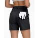Capol Women's Golf Shorts High Waisted 5 Inch Hiking Shorts Quick Dry Summer Shorts for Women Outdoor Casual Black Small