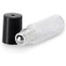 6 Pieces 5ml Transparent Empty Rollers for Essential Oil - Glass Bottles with Stainless Steel Roll Balls for Perfume Makeup & Cosmetics - International Shipping - Buy Online on GoSupps.com