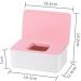 QKFON Storage Box for Wet Wipes - Versatile Napkin Holder for Home & Office - Stylish Pink White Design - Buy Online on GoSupps.com