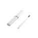 Goohochy toothbrush holder 1 set container for toothbrushes travel toothbrush holder portable toothbrush holder travel toothbrush case case pp protective cover Storage box toothbrush box white