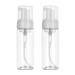 Foaming Dispenser Bottle - Beoncall 2Pcs Transparent Empty Spray Bottles Plastic Foam Pump Bottle Travel Soap Bottle Portable Foam Bottle (200ml)