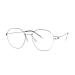 Parwana round reading glasses glare-free light computer reader oversized flat light mirror anti-blue light glasses (color: C1 size: +250) +250 C1