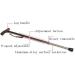 SilteD Canes Walking Stick Practical Telescopic Adjustable Walking Stick Aluminum Alloy Canes Light Crutchs Non-Slip Walking Multifunctional Walker Brown 68-92Cm Mountaineer  - Buy Online on GoSupps.com