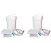 BPA Free Enema Bucket with Reinforced Handles - No Leakage Pack of 2