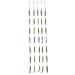 EAT MY TACKLE 5 Ballyhoo Teaser Strips with 35 Ballyhoo