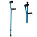 Forearm Crutch Elbow Crutches Foldable Ultralight Aluminum Assistance Double Adjustable with Comfy Handle Adjustable with Comfy Handle Folding Metal 1pcs (Color : 2pcs) (1pcs) Innovate