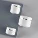 30ml White Silver Edge Cosmetic Plastic Sockets - Portable Screw Lid Storage Containers for Cream Lip Balm & Lotion (30 Pieces) - International Shipping - Buy Online on GoSupps.com