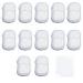Bamsod 12 Boxes (240 sheets) Soap Paper Sheets Portable Disposable Travel Scented Bath Slice Sheet Foaming Paper Soap Confetti Slide Flakes for Travel and Outdoor (Jasmine)
