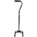 Aluminium Four-Legged Crutches for The Elderly Four-cornered Cane Walking Stick Telescopic Crutches for The Elderly Smooth Sailing - Buy Online on GoSupps.com