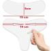 BRAVECOW 2 Pieces Reusable Chest Neck Pad Anti Wrinkle Chest Pads Transparent Silicone Anti Aging Decollete Pad Smoothing Skin (Chest Pad) - Buy Online on GoSupps.com