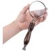 Magnifyings Educational Hobby Magnifiers Handle Glass Retro Glass Small Font High Magnification Glass Handheld Glass Reading Magnifying Glass - Buy Online on GoSupps.com