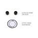 Buy Sainio Premium Black Matte Single Head Stethoscope | Best for Doctors & Students - Fast International Shipping - Buy Online on GoSupps.com