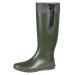 Women's Packable Tall Rain Boots Ultra Lightweight Flat Wellies Muck Boots - NOT FOR WIDE CALF 8.5-9 Green