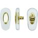 Sports Vision World Compatible Nose Pads Replacement for Certain R Ban Frame Screws Fit Gold