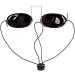 Opaque UV Eye Protection Goggles Glasses Eyeshields with Case for Indoor Sunbed Tanning Bed Light Therapy - Buy Online on GoSupps.com