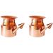 INDIAN MODERN ART Pure Copper Plain Neti Pot (300ml) for Storing & Serving Water Ayurvedic Solution - Buy Online on GoSupps.com
