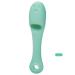 Face Wash Brush Clean Pores Silicone Nose Brush Face Scrubber Cleanser Brush for Gently and Effectively Cleaning Removing Blackheads and Massaging Green