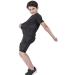 TUOY Youth Boys Padded Protective Shorts Padded Pants for Football Paintball Baseball Black Padded Shorts Medium - Buy Online on GoSupps.com
