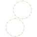 YRlilicc Large Hoops Super Huge Circle Pearls Earrings | Lightweight Fashion Jewelry for Women - Buy Online on GoSupps.com