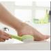 Foot Stone Brush Exfoliating Shower Scrubber with Pumice - Green | 1 Count - Buy Online on GoSupps.com