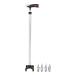 SilteD SilteD Walking Cane Lightweight Stretchable Adjustable Anti-Slip Height Hand Walking Stick Aluminum Alloy Elderly Four-Legged Walking Crutches