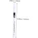 Outanaya 24pcs Eyeliner Pencil Liner Pencil Makeup Iluminador De Maquillaje Brow Pencil Wooden Pole White - Buy Online on GoSupps.com