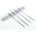 4-Piece Stainless Steel Acne Needle Set | Pimple & Blackhead Remover Tools for Skin Care | Face Pore Cleaner - Buy Online on GoSupps.com