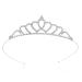 Yean Silver Tiara Crowns Rhinestone Girls Princess Tiara and Crown Crystal Birthday Tiara Headband Crowns Hair Accessories for Women and Girls