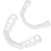 Temporary Cosmetic Teeth Denture Teeth Cosmetic Simulated Braces Upper Braces + Lower Braces The Tooth Snap Cap